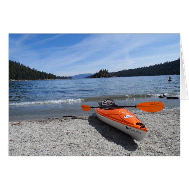 Le lac Tahoe Kayak (Devant Horizontal)