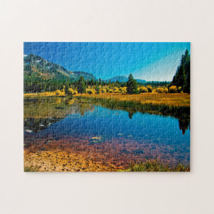 Le lac Tahoe Nevada. Jigsaw Puzzle
