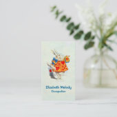 Le lapin à Alice au pays des merveilles - Carte de (Debout devant)