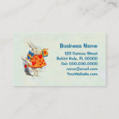 Le lapin à Alice au pays des merveilles - Carte de (Dos)