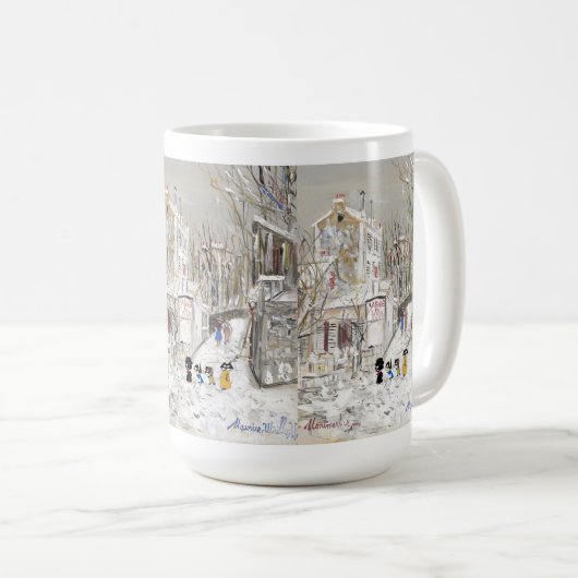 Le Lapin Agile es Ses Habitues Koffiemok (Voorkant rechts)