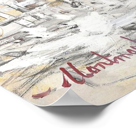 Le Lapin Agile es Ses Habitues Poster (Hoek)