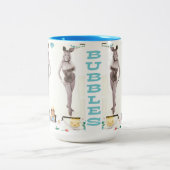 Le lapin bouillonne tasse de café (Centre)