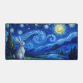 Le lapin de Pâques dans la nuit étoilée (Recto)