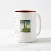 Le lapin de velventine - quel est vrai ? Tasse (Devant droit)