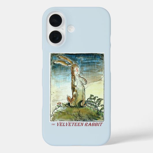 Le Lapin en Velours - Coque de Téléphone (Verso)