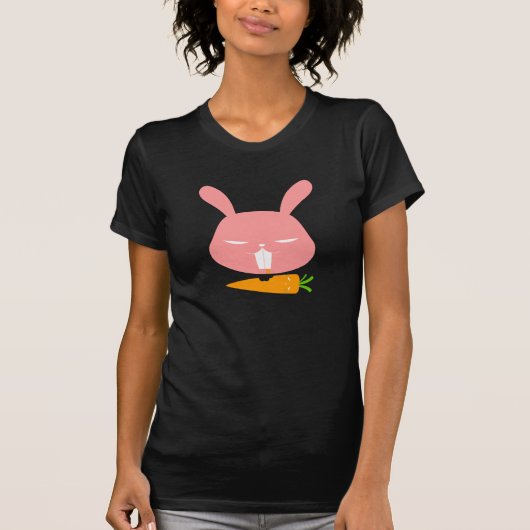 Le lapin mord le T-shirt (Devant)