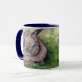 Le lapin rêve la tasse (Devant gauche)