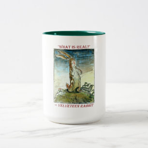 Le lapin Velveteen - Mug bicolore