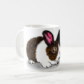 Le lapin veulent la tasse de carotte (Devant gauche)