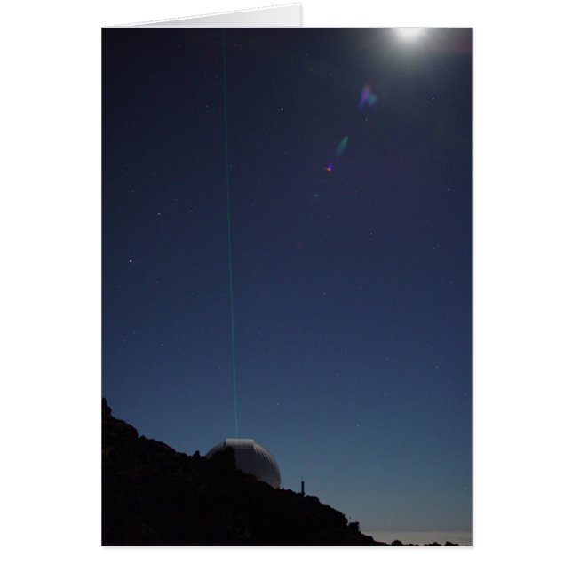 Le laser aux étoiles (Devant)