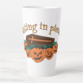Le Latte Mug est un cadeau d'Halloween (Devant)