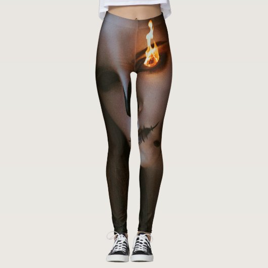 Le Leggings du Malin pour Halloween (Devant)