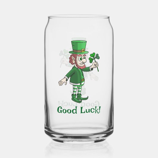Le Leprechaun tenant un trèfle (Recto)