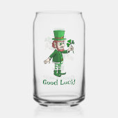 Le Leprechaun tenant un trèfle (Verso)