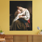 Le lever (1865) Canvas Afdruk (Insitu (Woonkamer))