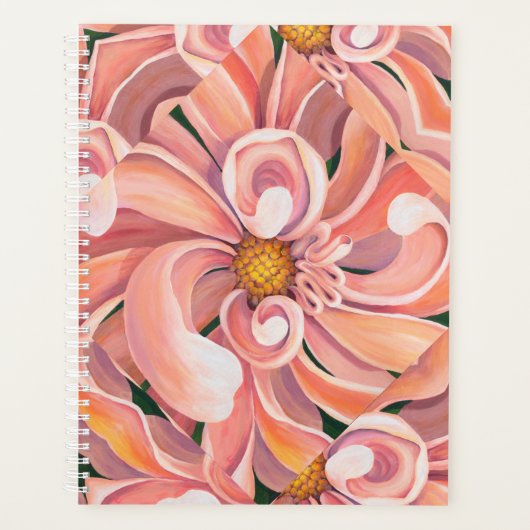 Le Lg Planner Peachy Dahlia (Devant)