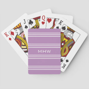 Le lilas barre les cartes de jeu faites sur