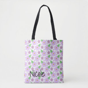 Le lilas fleurit le sac fourre-tout