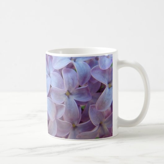 Le lilas fleurit tasse (Droite)