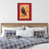 Le Lion 1 - Toile Enveloppée (Insitu(Chambre))