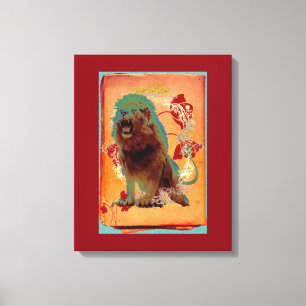 Le Lion 1 - Toile Enveloppée