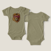 Le Lion avec des Lunettes Roses (Design Recto & Verso)
