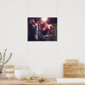 Le Lion De Juda Est Avec Moi Poster (Cuisine)