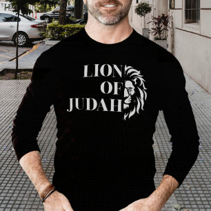 Le lion de Juda Moderne Aquarelle T-shirt