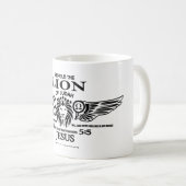 Le Lion de Juda Mug à café (Devant droit)