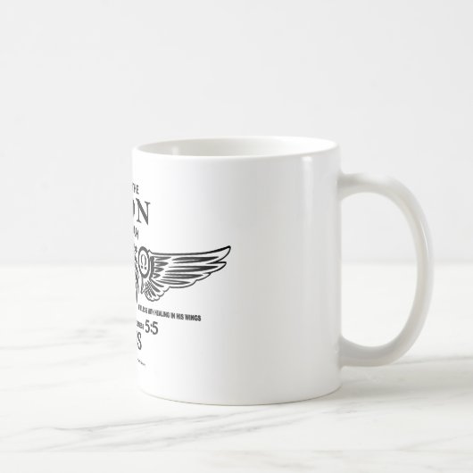 Le Lion de Juda Mug à café (Droite)