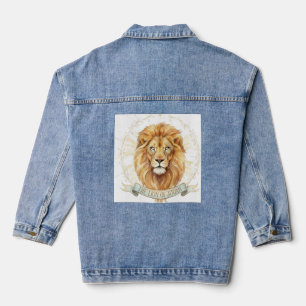 Le Lion de Juda   Veste en jean pour femmes chréti