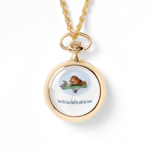 Le lion et la montre d'agneau