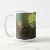Le Lion Et Le Chat, La Mug De Café (Gauche)