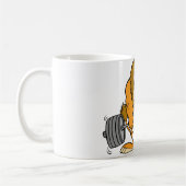 Le lion Lifing pèse la tasse (Gauche)