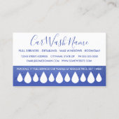 Le liquide CAR WASH perd la carte punk de fidélité (Dos)