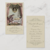 Le lit français ~ Carte de visite (Devant / Derrière)