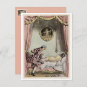 Le Lit Français ~ Carte Postale / Invitations (Devant / Derrière)