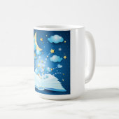 Le livre magique, tasse (Devant droit)