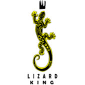 le Lizard King Design sur T-shirt