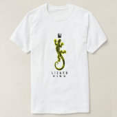 le Lizard King Design sur T-shirt (Design devant)