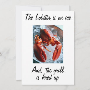 LE LOBSTER EST EN INVITATION GLACE