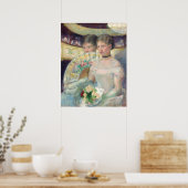 Le Loge - Mary Cassatt Poster d'Art (Cuisine)