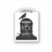 Le logo d'oiseau autocollant en vinyle ! (Devant)