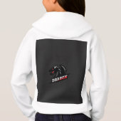 le logo du dragon sur un arrière - plan noir (Dos)