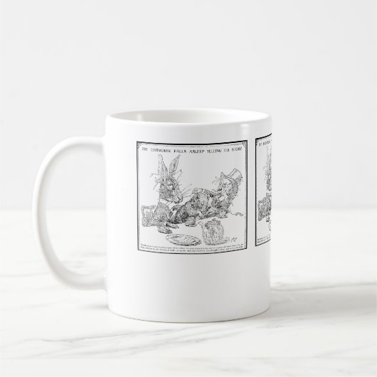 Le loir tombe tasse endormie (Gauche)