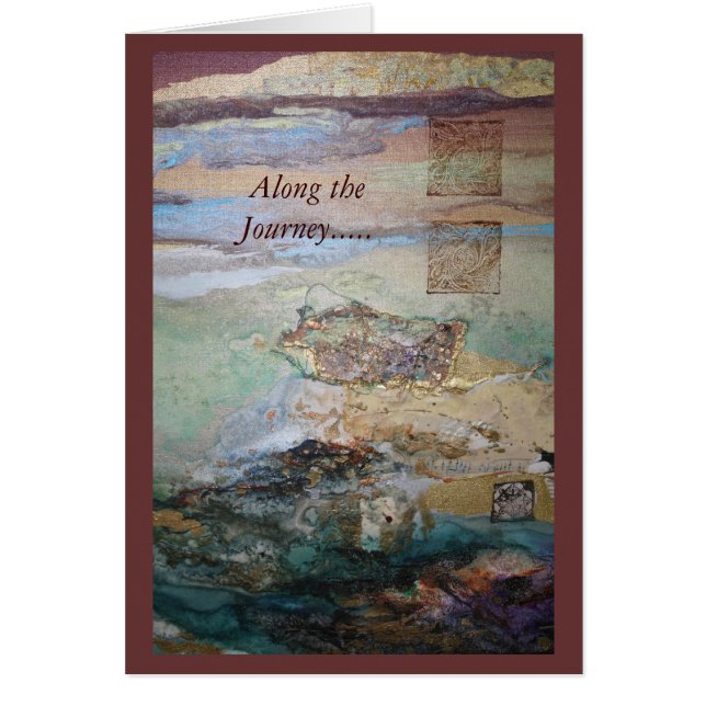 Le long de la carte de voyage (Devant)