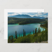 Le long de la carte postale de l'Alaska Highways (Devant / Derrière)