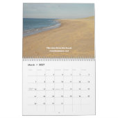 Le long du calendrier du mur de rivage de la Nouve (Mar 2027)