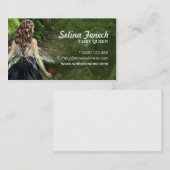 Le long du carte de visite de fée de chemin (Devant / Derrière)